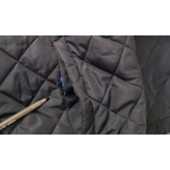 Hawke & Co Puffer Vest Mens XL Dark Blue Full Zip Performance *READ* - Picture 6 of 11